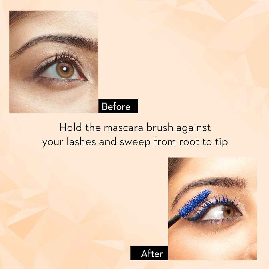 SUGAR Cosmetics Bold Unfold Waterproof Mascara - 02 Star Sapphire (599)