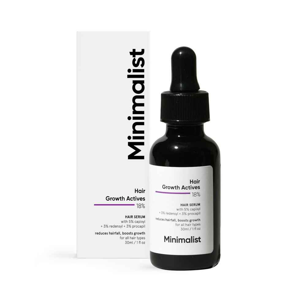 Minimalist Hair Growth Actives 18% Hair Serum