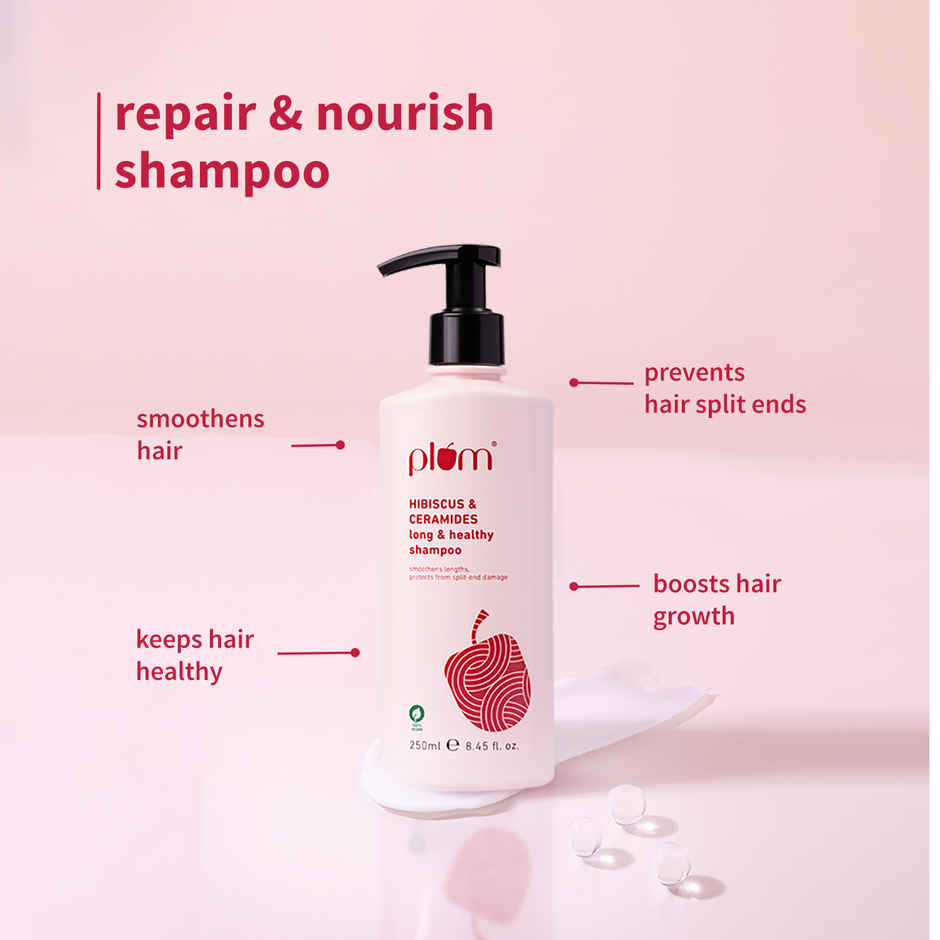 Plum Hibiscus & Ceramides Long & Healthy Shampoo & Conditioner