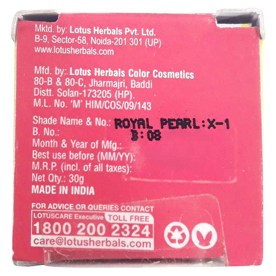 Lotus Make-Up Xpressglow Daily Beauty Cream Royal Pearl Spf 25 Aloe Vera Semi Matte Finish