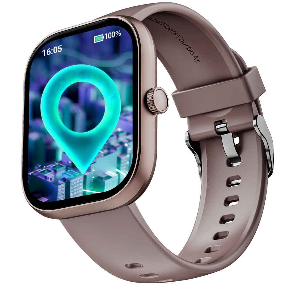 boAt Wave Sigma 3 Smartwatch | 2.01" Display | Women's Edition | BT Calling - Rustic Rose