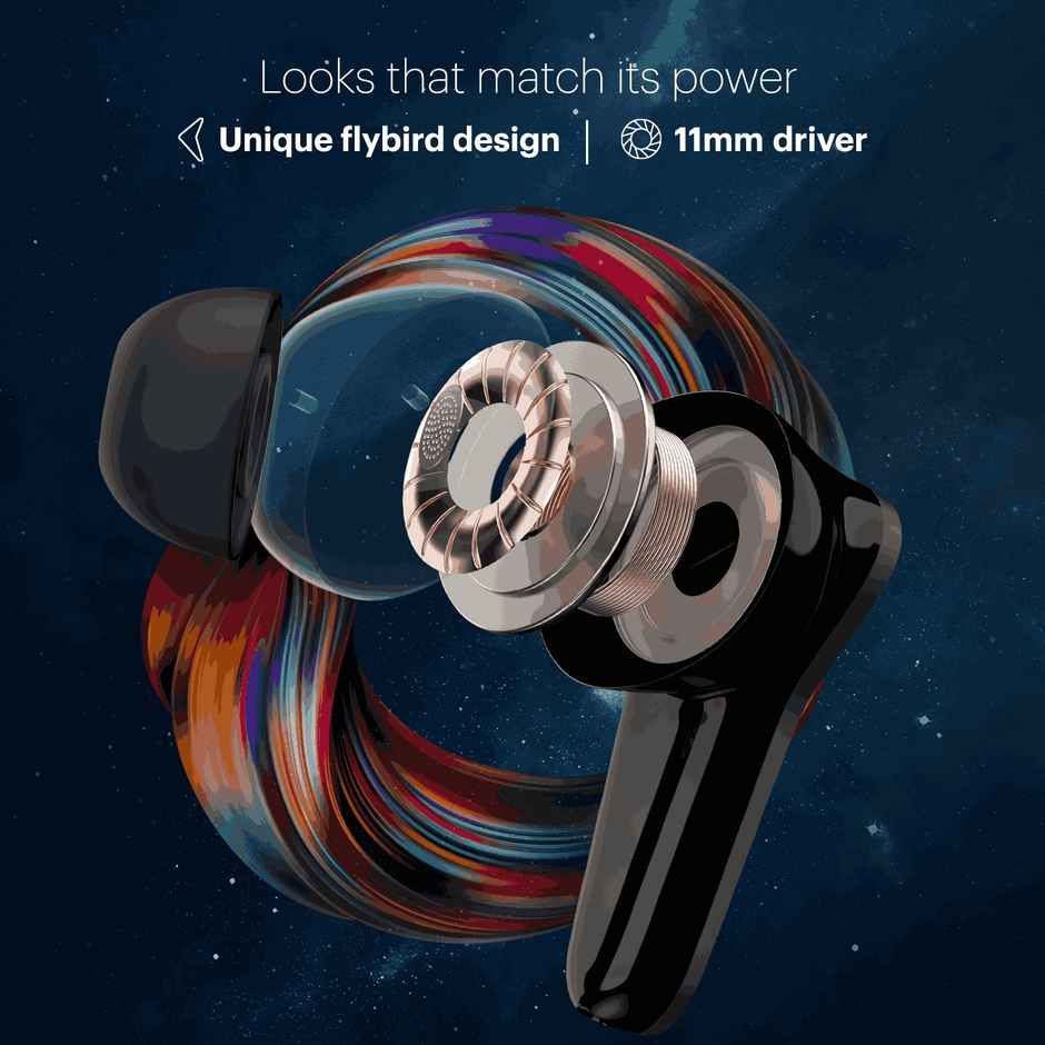 Noise Buds VS102 Plus Truly Wireless Bluetooth Earbuds - Matte Black