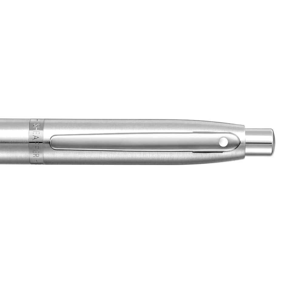 Sheaffer Ballpoint Pen | Chrome Trims | Brushed Chrome
