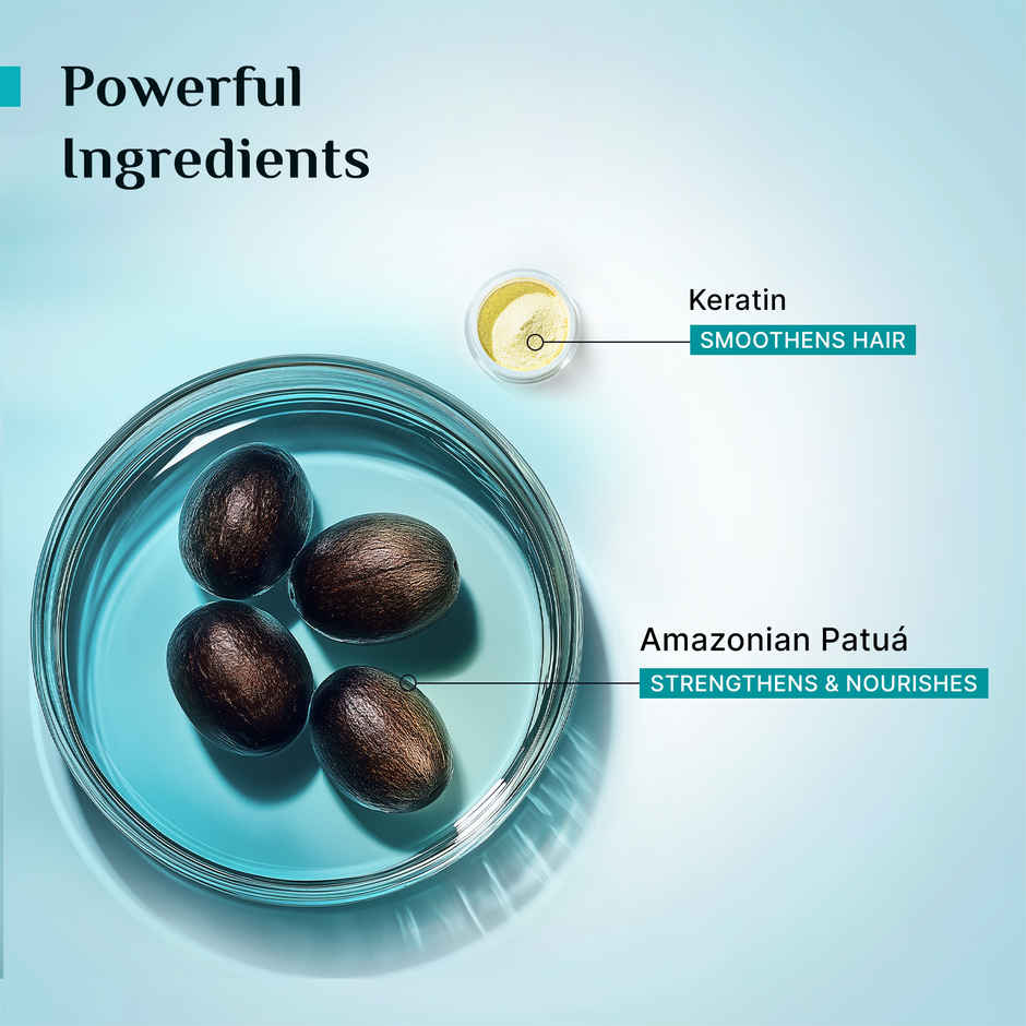 Pilgrim Patua & Keratin Hair Smoothening Conditioner for Dry & Frizzy hair Women & Men