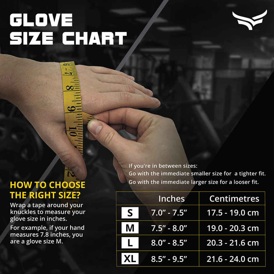 Xtrim Leather Gym Gloves for Men & Women | Wrist Support & Weightlifting Gloves - M