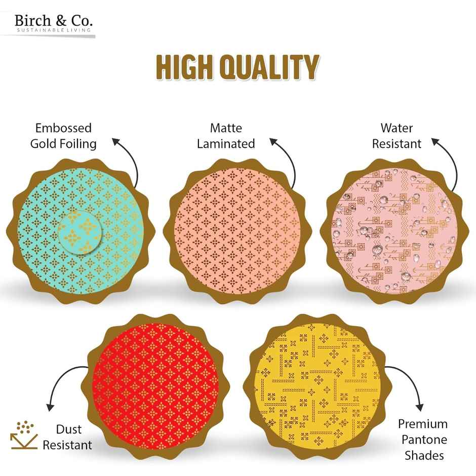 Birch & Co. Gift Wrapping Paper | Pack of 6