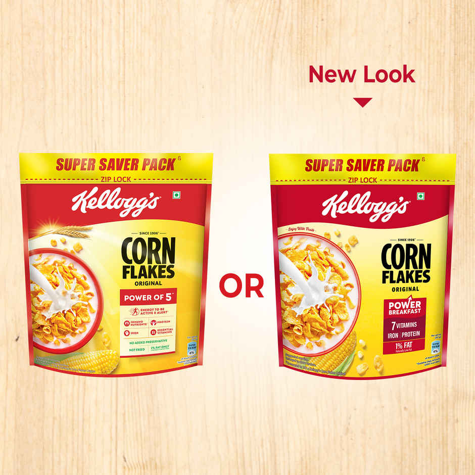 Kellogg's Corn Flakes Original | Power Breakfast | 7 Vitamins