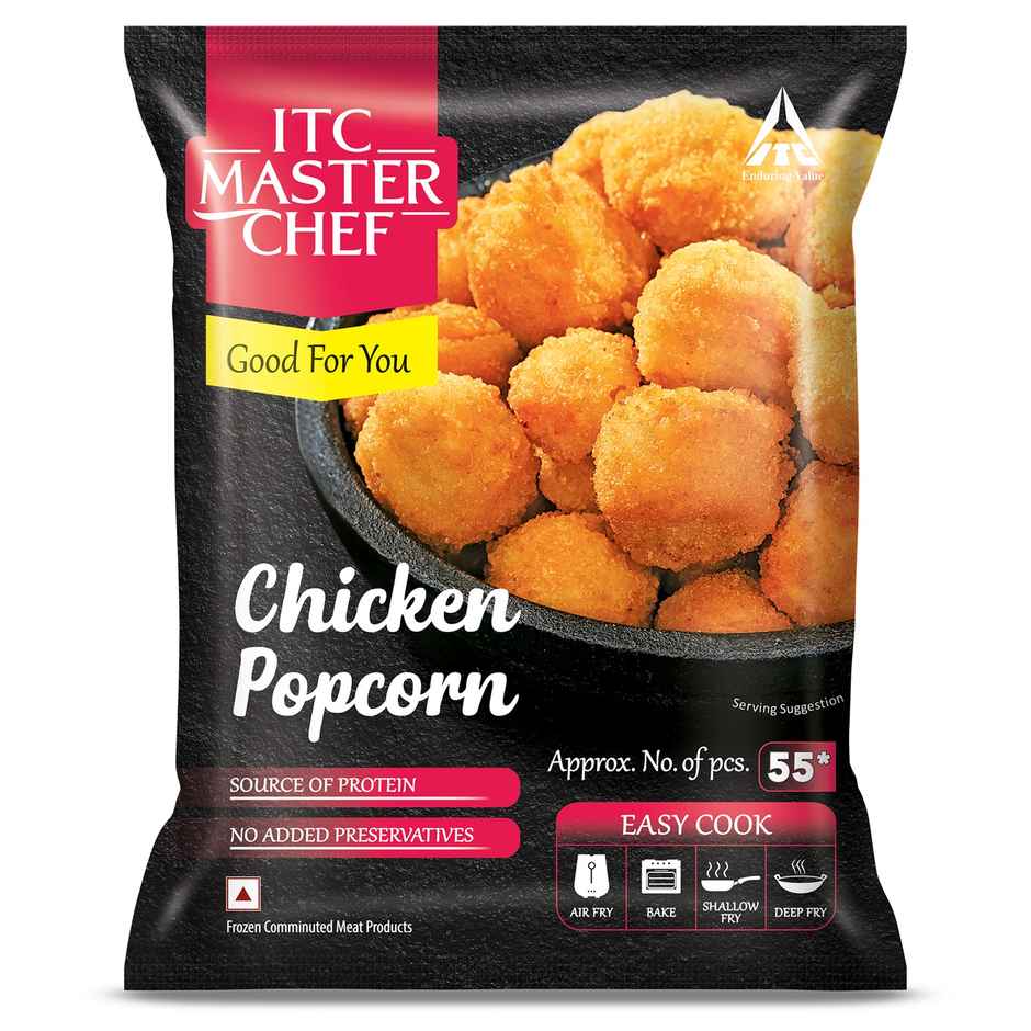 ITC Master Chef Chicken Popcorn | Source of Protein | No Added Preservatives | 55 pieces