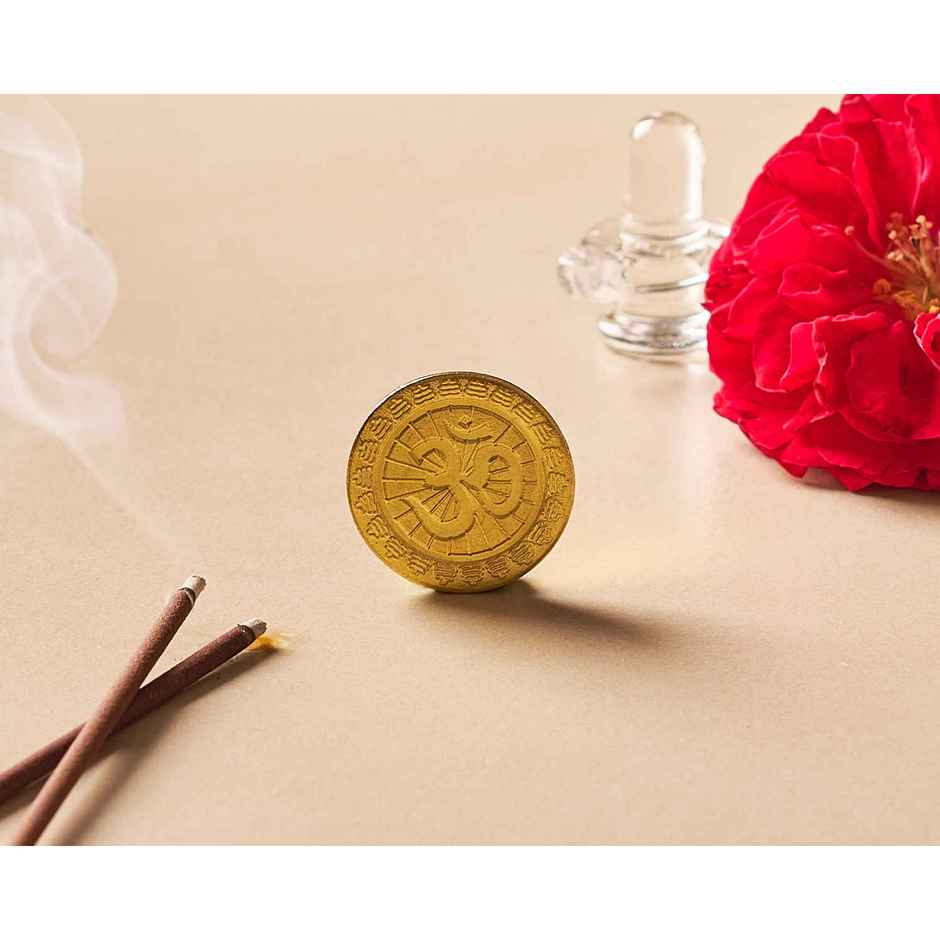 Brass Shiva Coin | Svasti