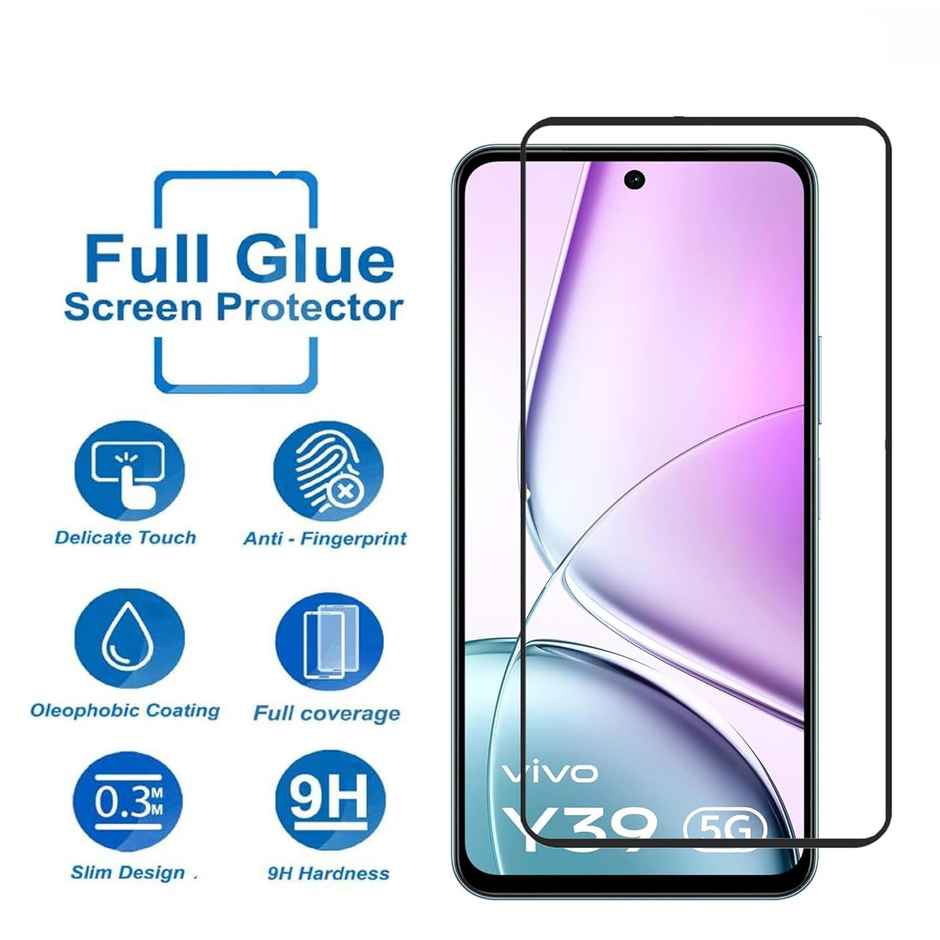 Artistque Tempered Glass for Vivo Y39 5G Screen Protector Guard