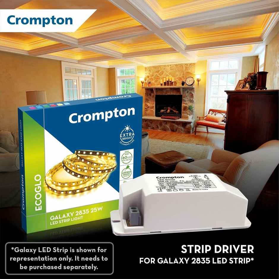 Crompton 24W 2A Led Strip Light Driver