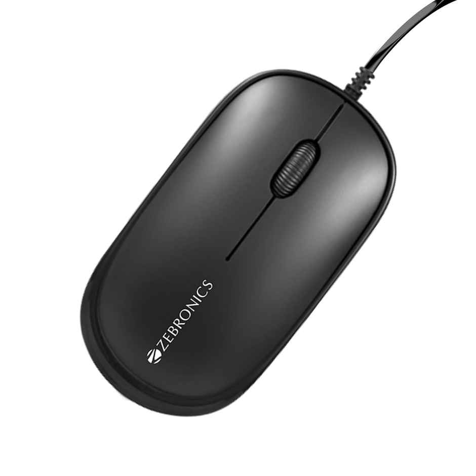 Zebronics Judwaa 880 Wired Usb Keyboard & Mouse Combo | Plug & Play | 3 Button Mouse