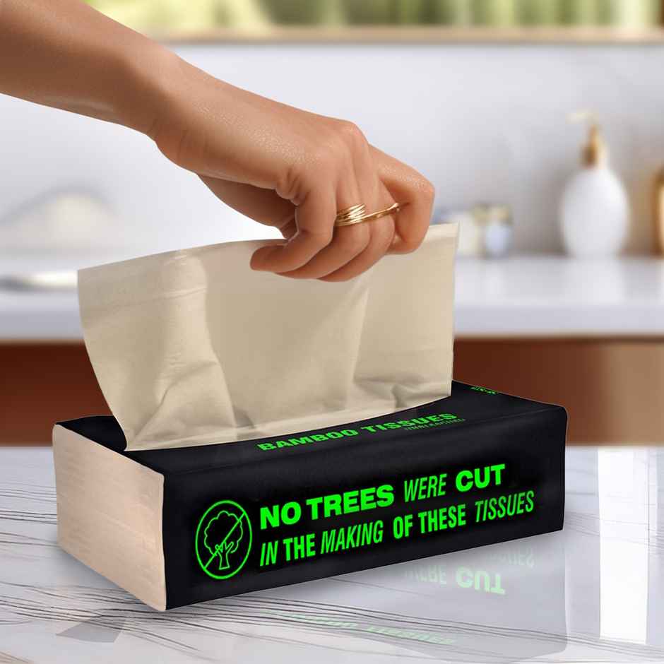 Beco Super Soft Facial Tissue Paper | 2 Ply | Pack of 6