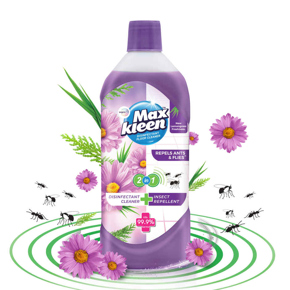 Maxkleen Insect Repellent Floor Cleaner | Lemongrass Combo 