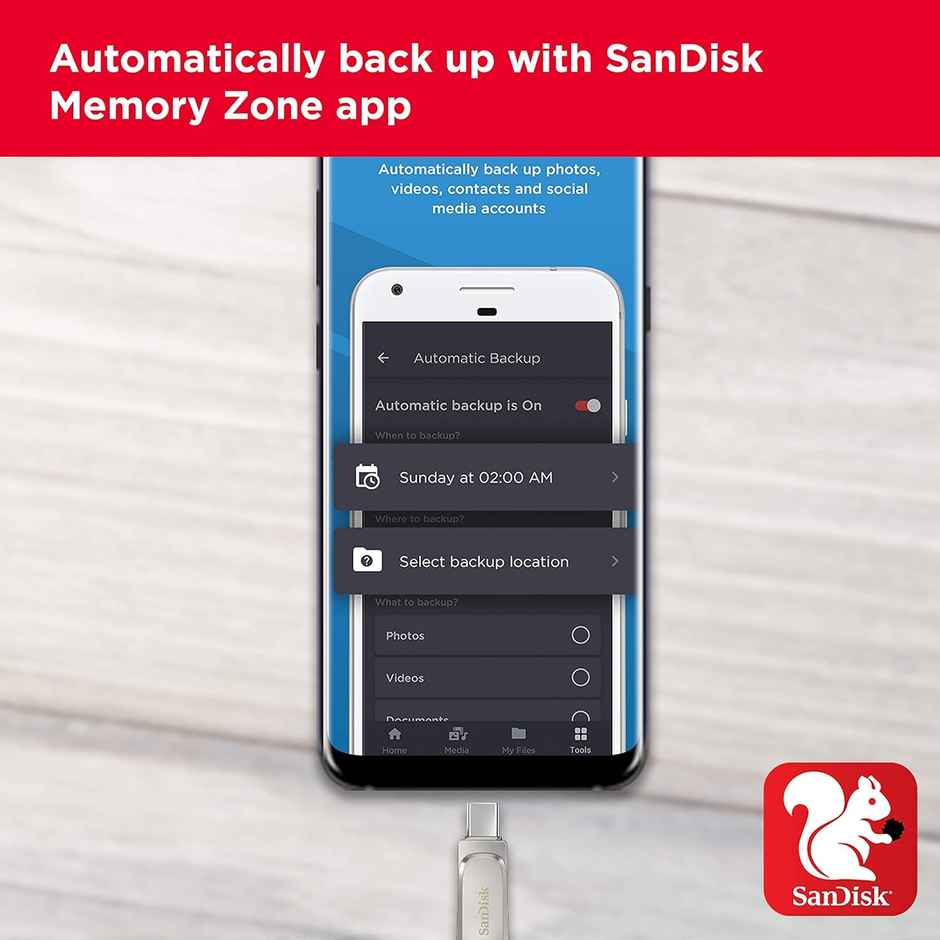 Sandisk 64Gb Ultra Dual Drive Luxe Type Usb C Flash Drive (5Y - Sdddc4-064G-I35, Silver)