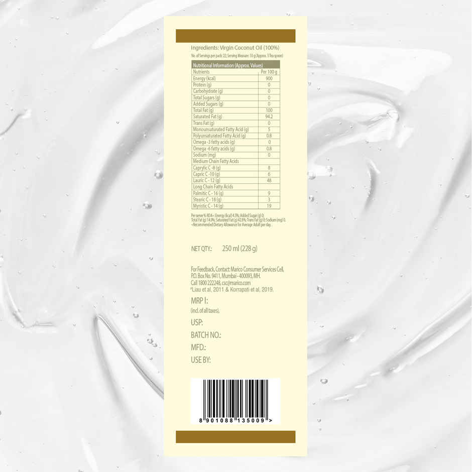 Coco Soul Cold Pressed Natural Virgin Coconut Oil, from the makers of Parachute