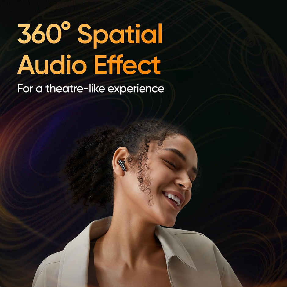 Realme Buds Air 5 Pro Wireless In-Ear Earbuds With 50Db Anc Realboost Dual Coaxial - Sunrise Beige