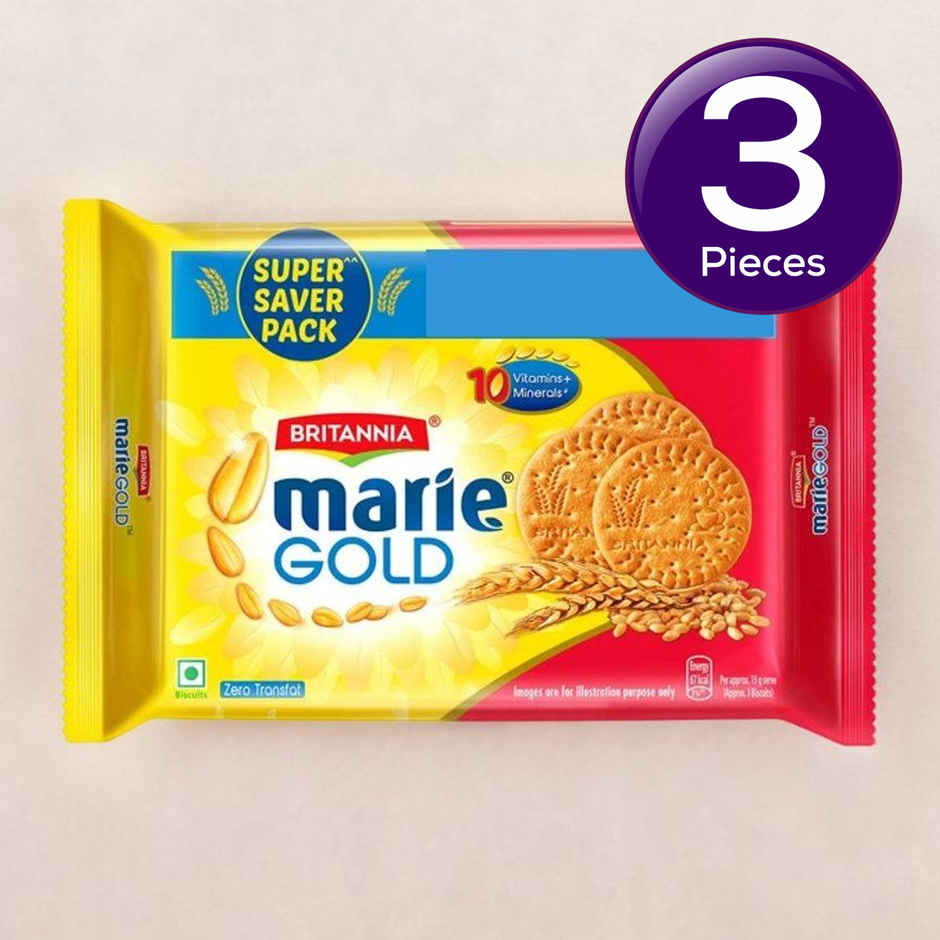 Britannia Marie Gold Biscuits Plain | Combo