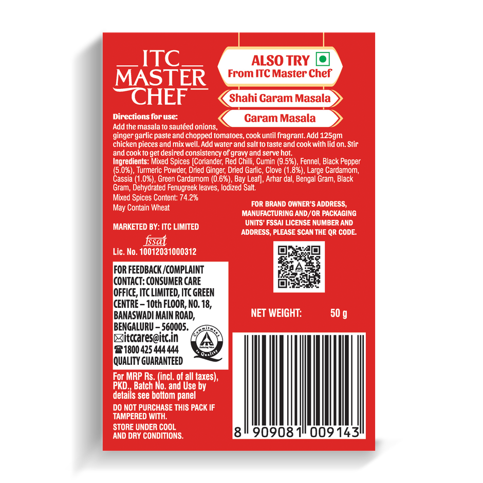 ITC Masterchef Andhra Chicken Masala