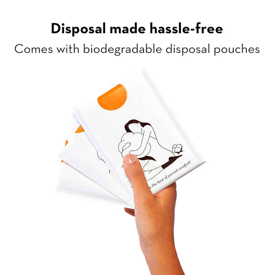 Plush Sanitary Pads + 2 Panty Liner | XXL | 10 pcs