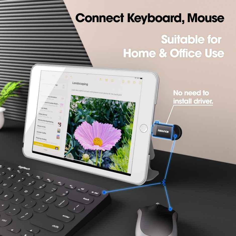 Sounce Lightning Male to USB 3.0 A OTG Adapter,High-Speed Data Transfer, Plug & Play, Compatible with iPad, iPhone 15, 14, 13, 12, 11,Other Series - Durable and Portable (Black)