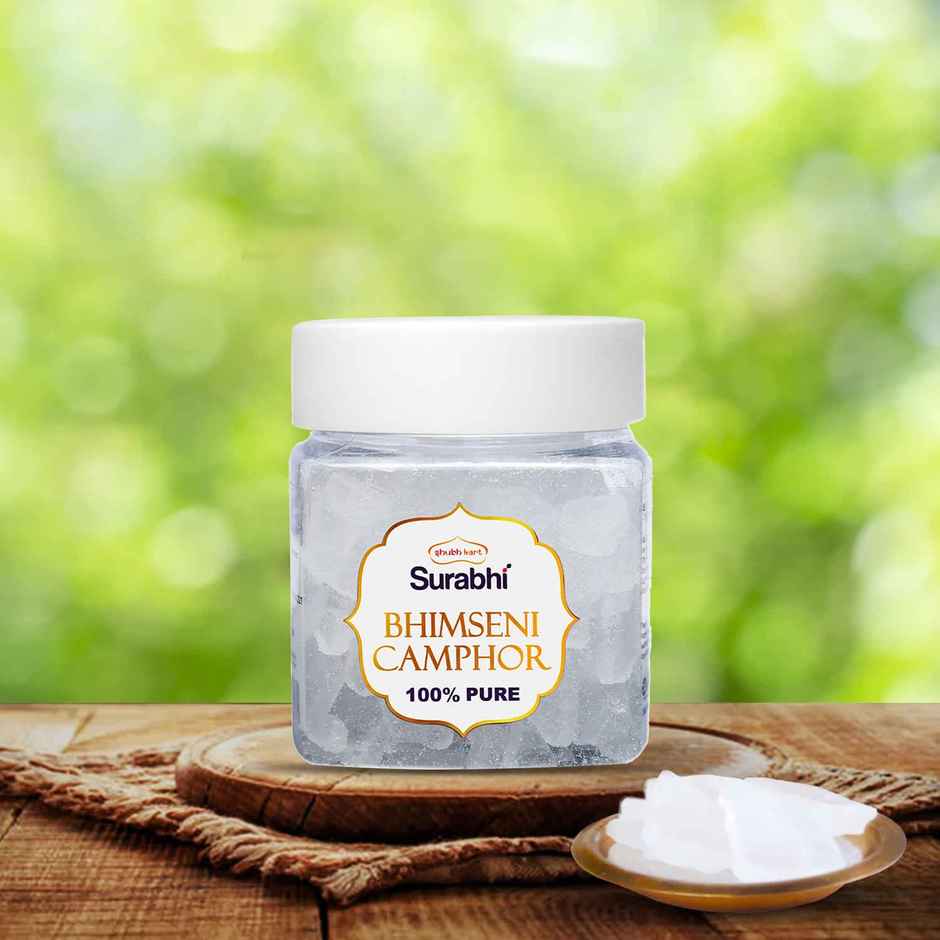 Surabhi Bhimseni Pure Camphor Container | Shubhkart