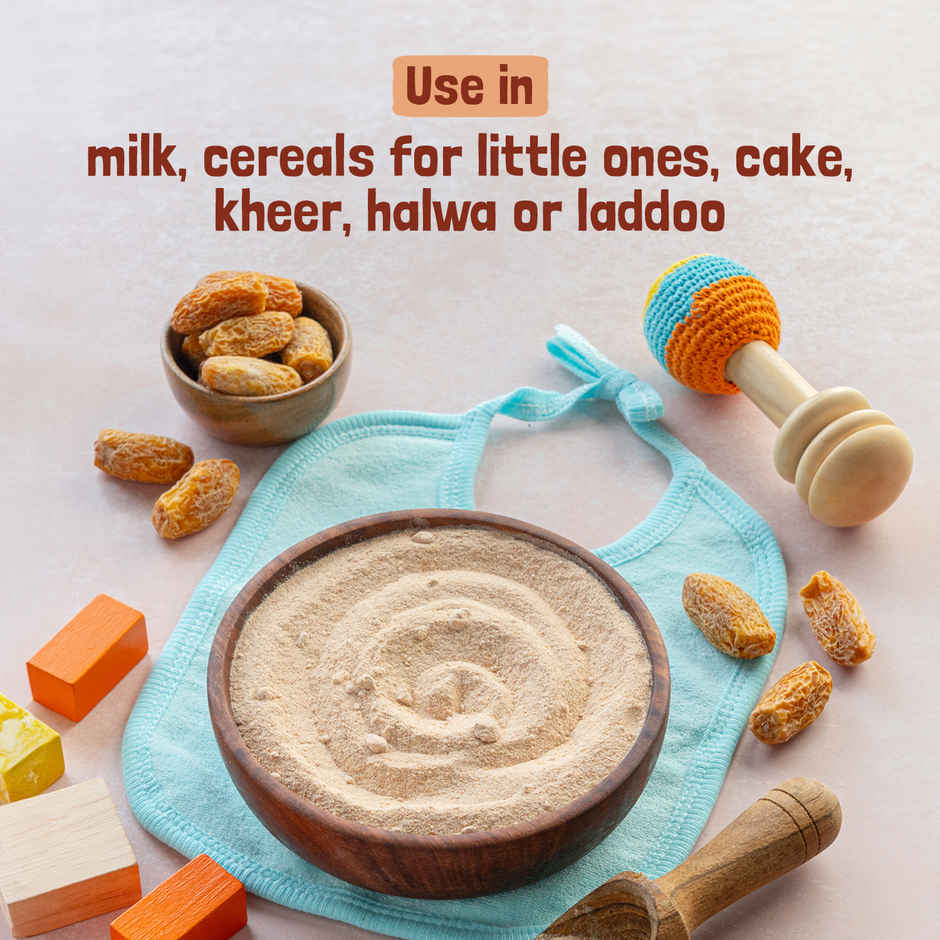 Slurrp Farm Seedless Arabian Date Powder Kharik/Khajur Powder