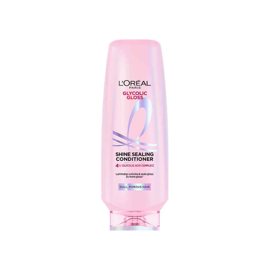 L'Oreal Paris Glycolic Gloss conditioner | Glycolic Acid for dull hair