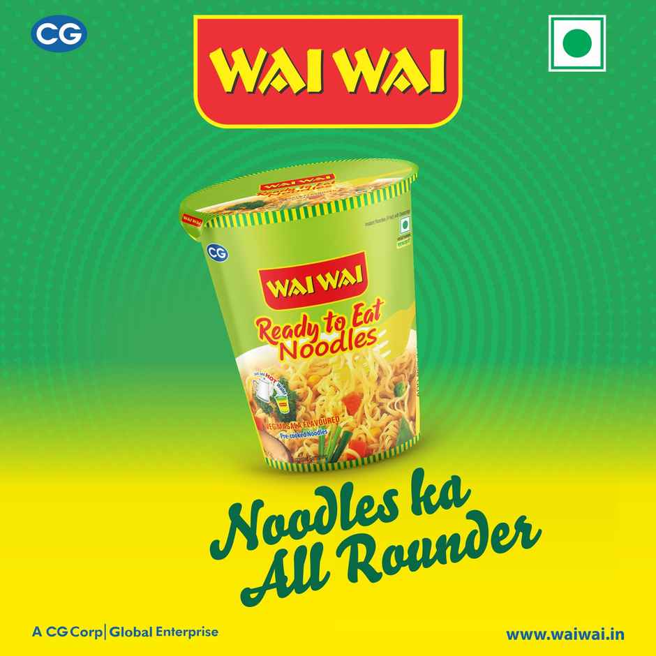 Wai Wai Ready To Eat Cup Noodles Veg