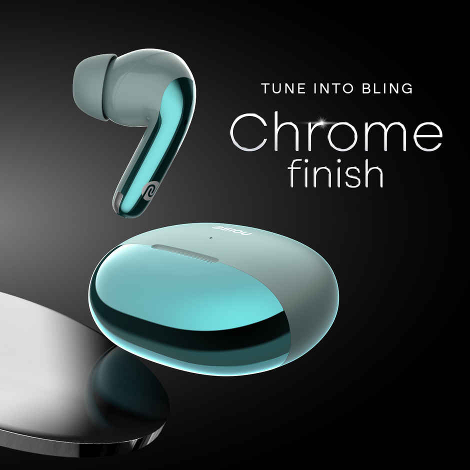 Noise Buds Verve 2 50H Playtime 4 Mic ENC 13mm Driver IPX4 BTv5.3 TWS Earbuds | Iceberg Blue