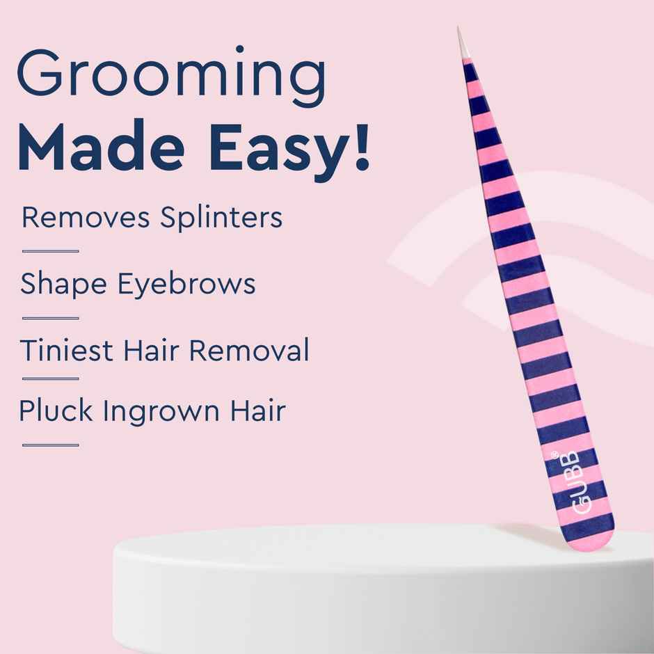 GUBB Pointed Tweezer for Blackheads & Ingrown Hair