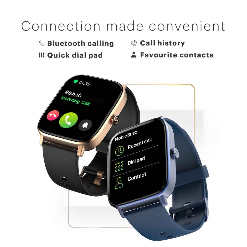 Noise Colorfit Icon 2 Smartwatch with Bluetooth Calling | 1.8" Display | SpO2 Sensor - Jet Black