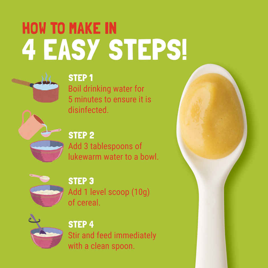 Slurrp Farm Cereal for Little ones | Moong Dal Khichdi