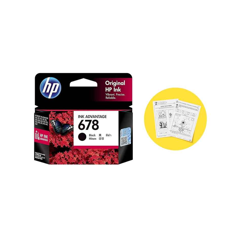 HP 678 Black Ink Cartridge