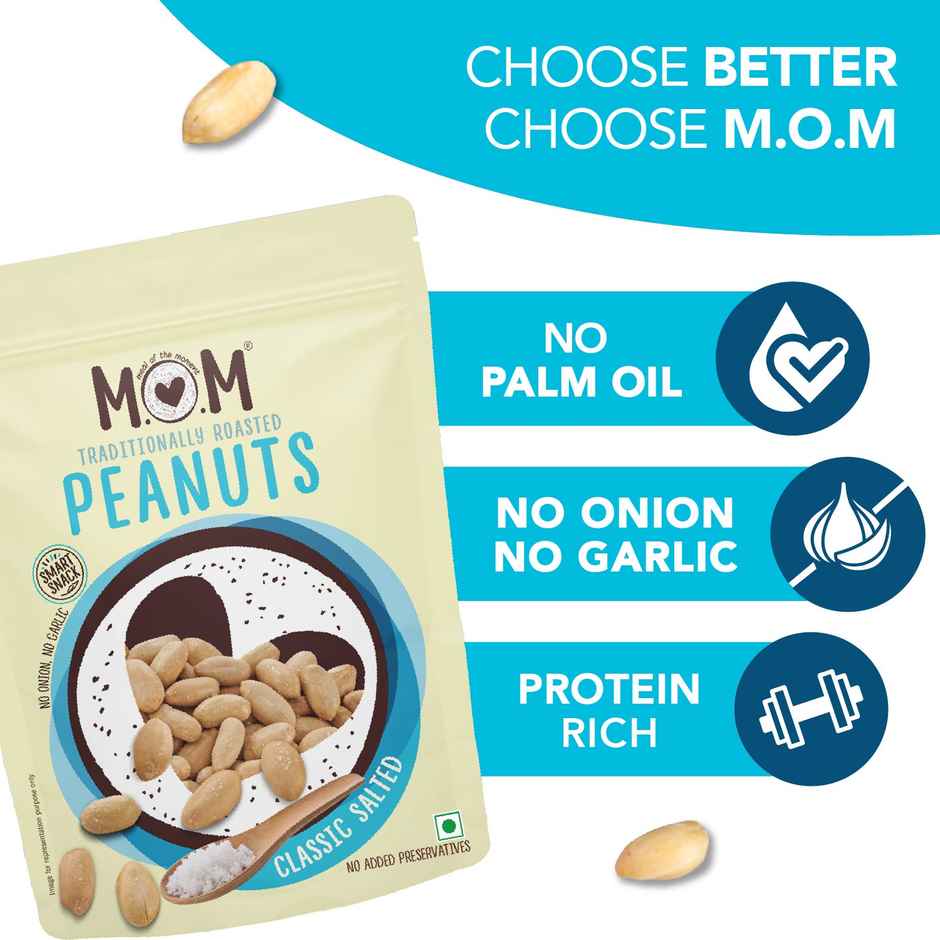 Mom Roasted Peanuts | Classic Salted