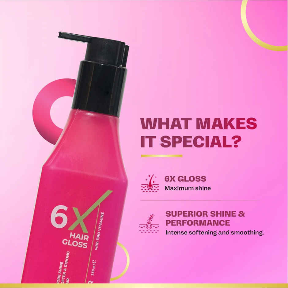 KT Professional 6X Hair Gloss Conditioner Pro-Vitamin Enriched