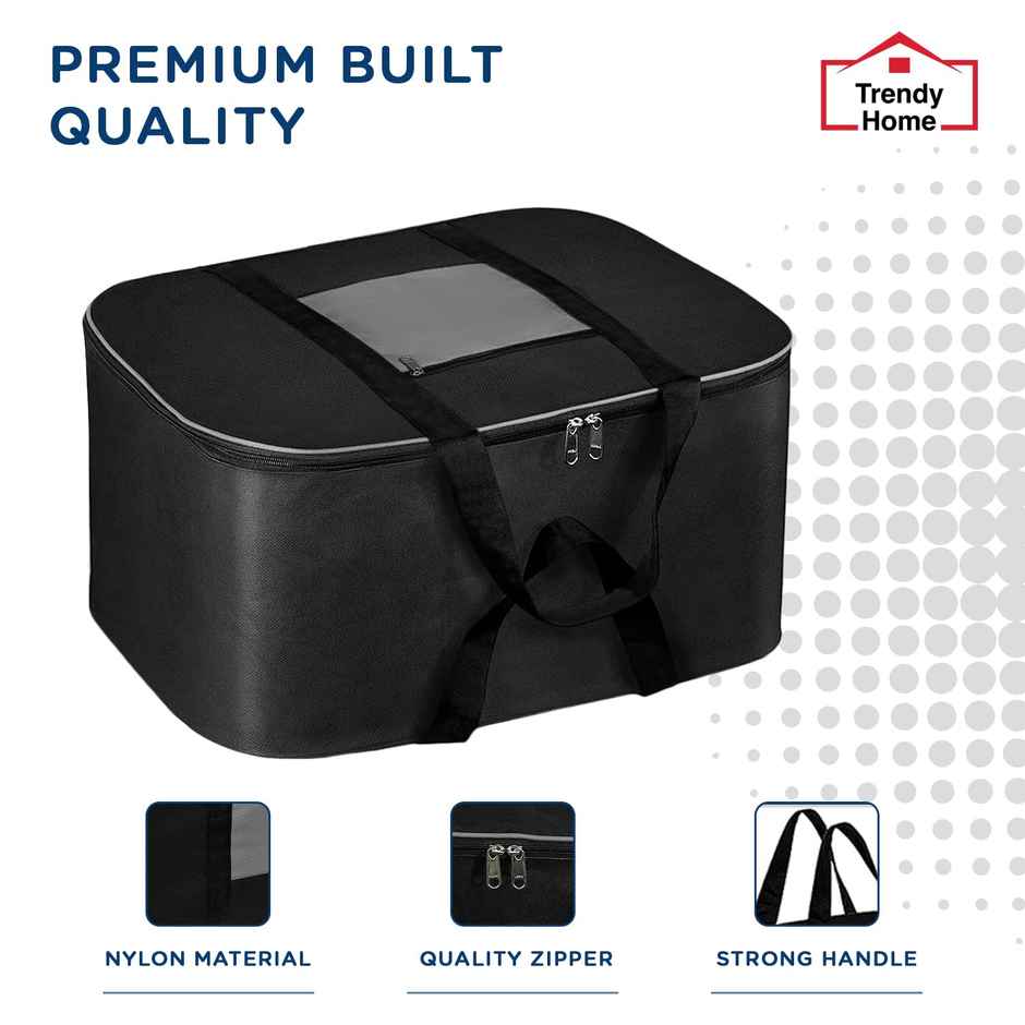 Senego by Trendy Home Nylon Underbed Storage Bags for Clothes - Moisture & Dust-proof