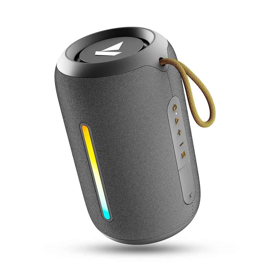 boAt Stone 352 Pro w/ 14W Signature Sound Up to 12 Hours Playback,RGB LEDs,TWS Feature(Groovy Grey)