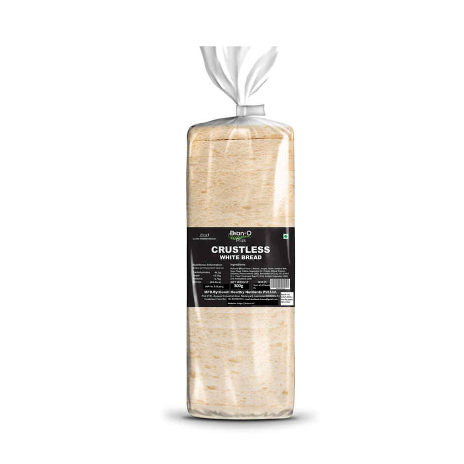 Brano Crustless White Bread