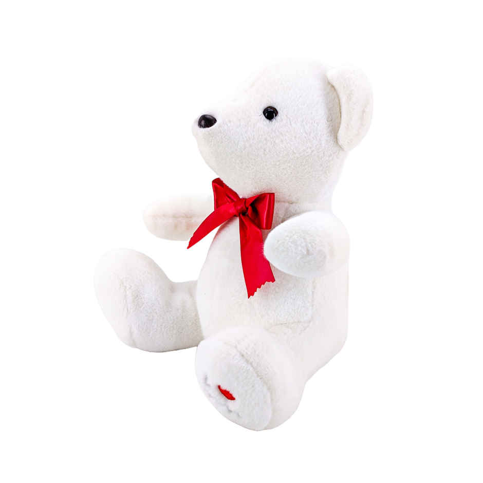 Cadbury Bournville Rich Cocoa Dark Chocolate Bar(80gms) & Dimpy Stuff_Bear With Ilu In Paws 22Cm(1pc) Combo