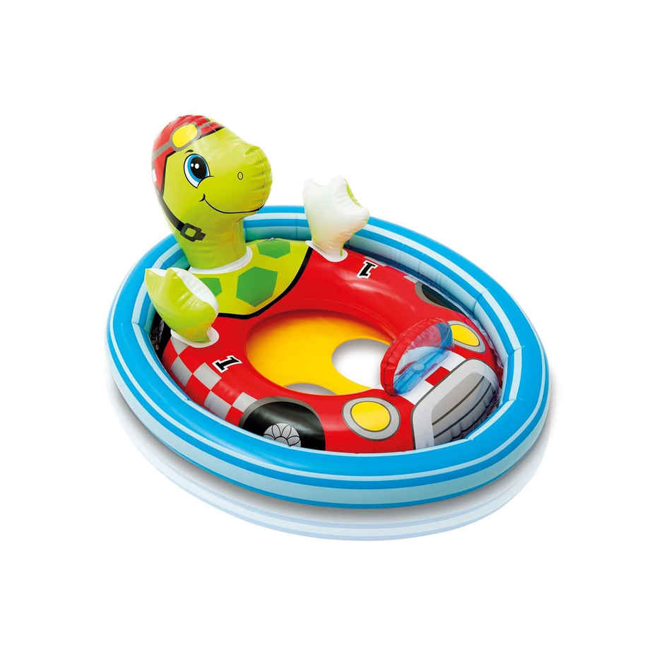 Intex Inflatable See Me Sit Pool Ride | Multi-Color Fun (Model May Vary)