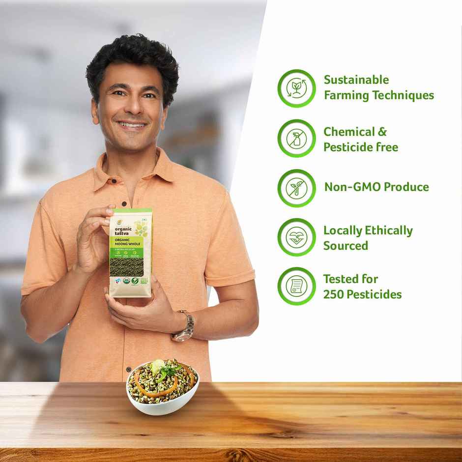Organic Tattva Moong Dal Whole