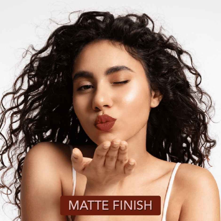 Blue Heaven Cookie & Souffle Liquid Matte Lipstick | Nutty Crush