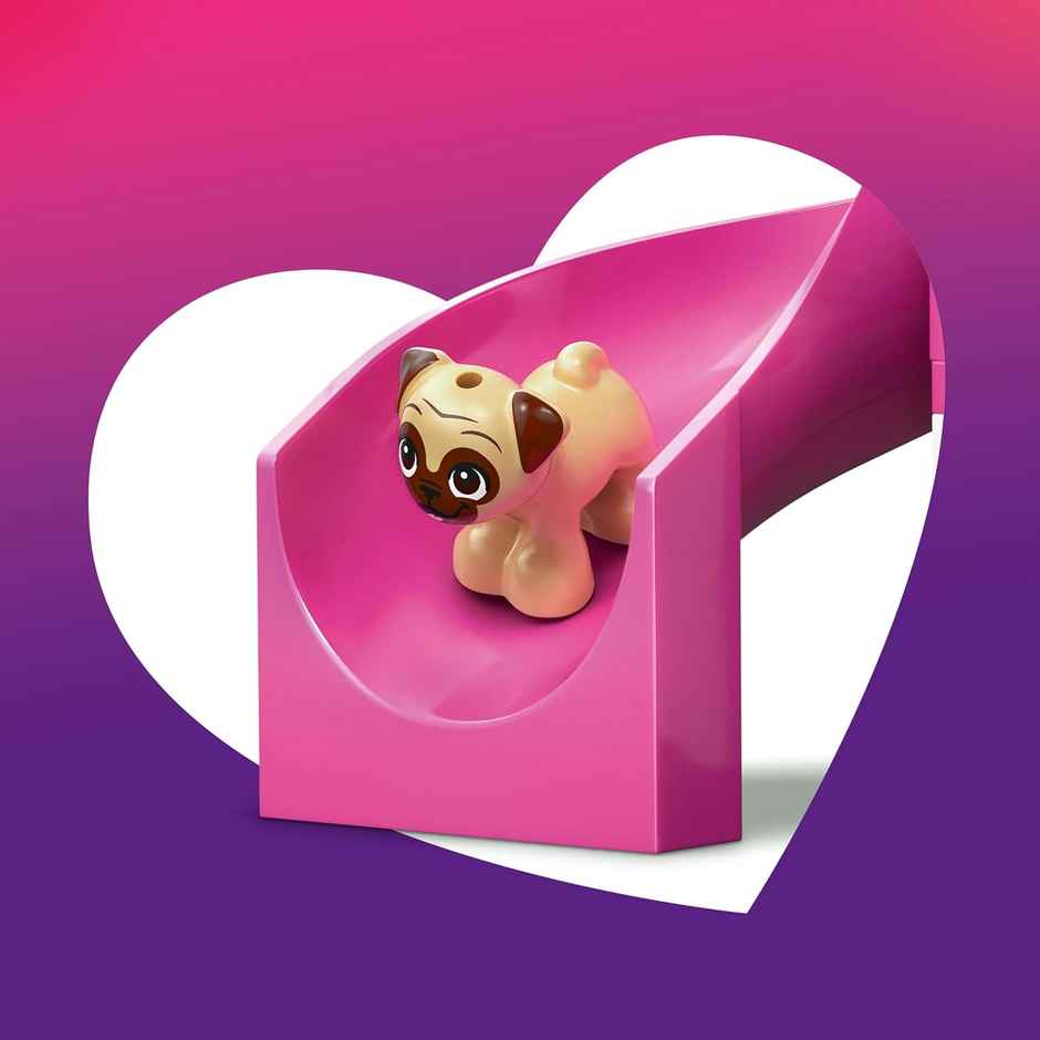 LEGO Friends Puppy Playground Building Kit Dog Toy for Pretend Play 42665 Building Blocks Toys