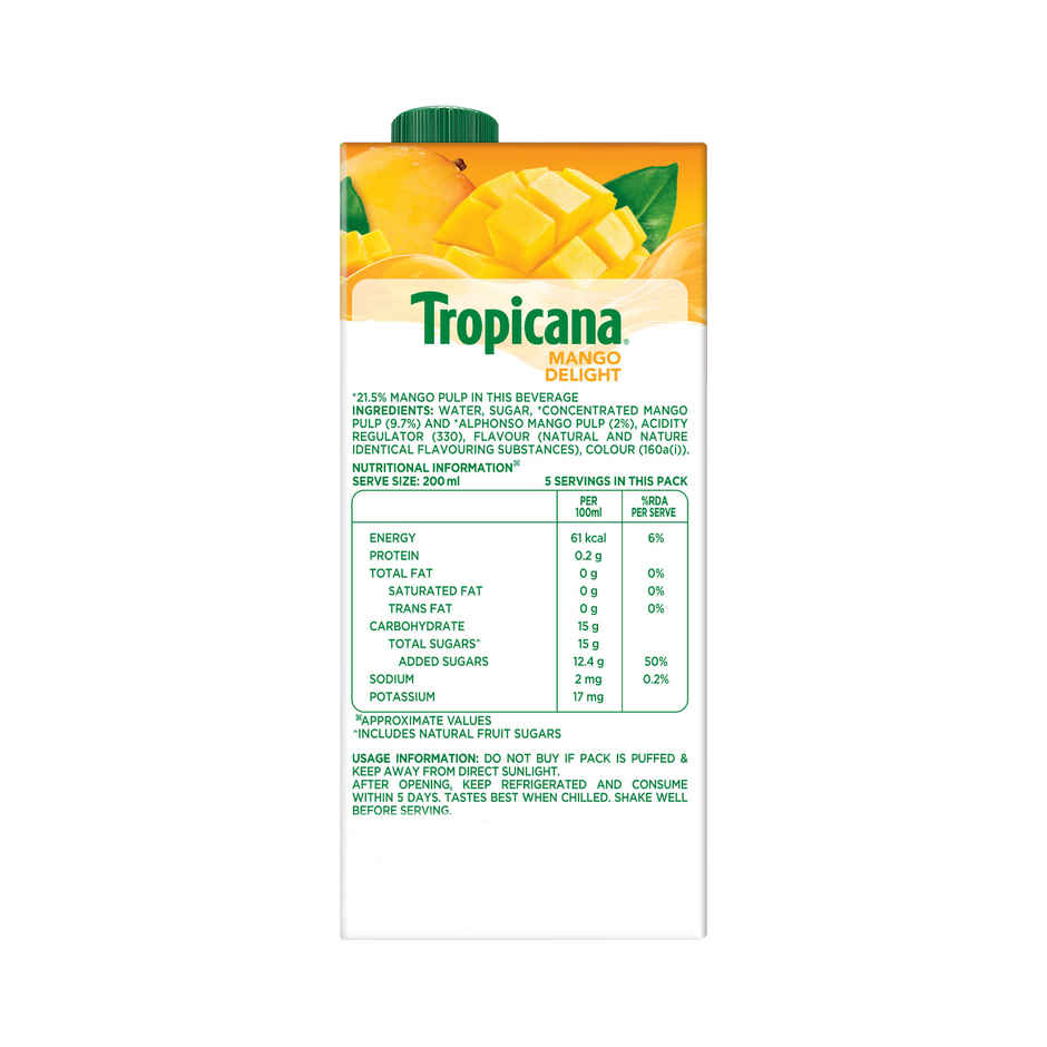 Tropicana Delight Mango Fruit Juice