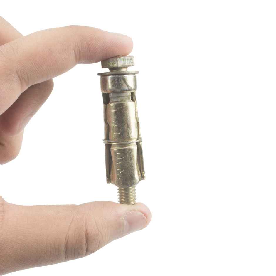 Spartan Bolt Type Wall Anchor Fasteners Kit | 8Mm, Bolt Screws, Rust Proof, Unbeatable Hold