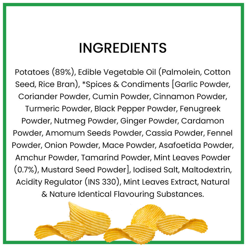 Haldiram Chips - Pudina Treat Combo