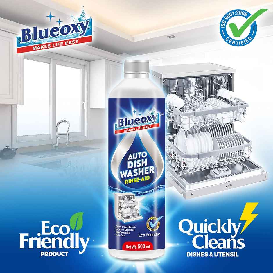 Blueoxy Auto Dishwasher Rinse Aid Liquid