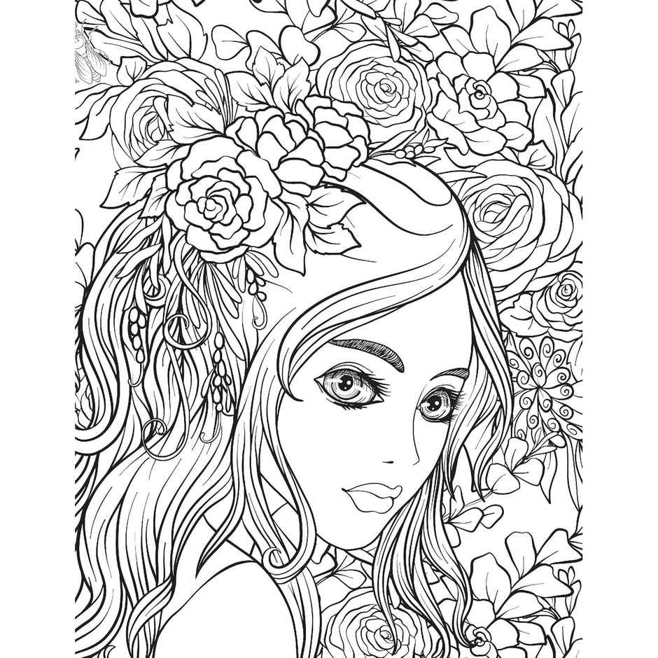 Fashion Colouring Book for Adults|Creativity & Relaxation Book|Beautiful Fashion Illustrations Book