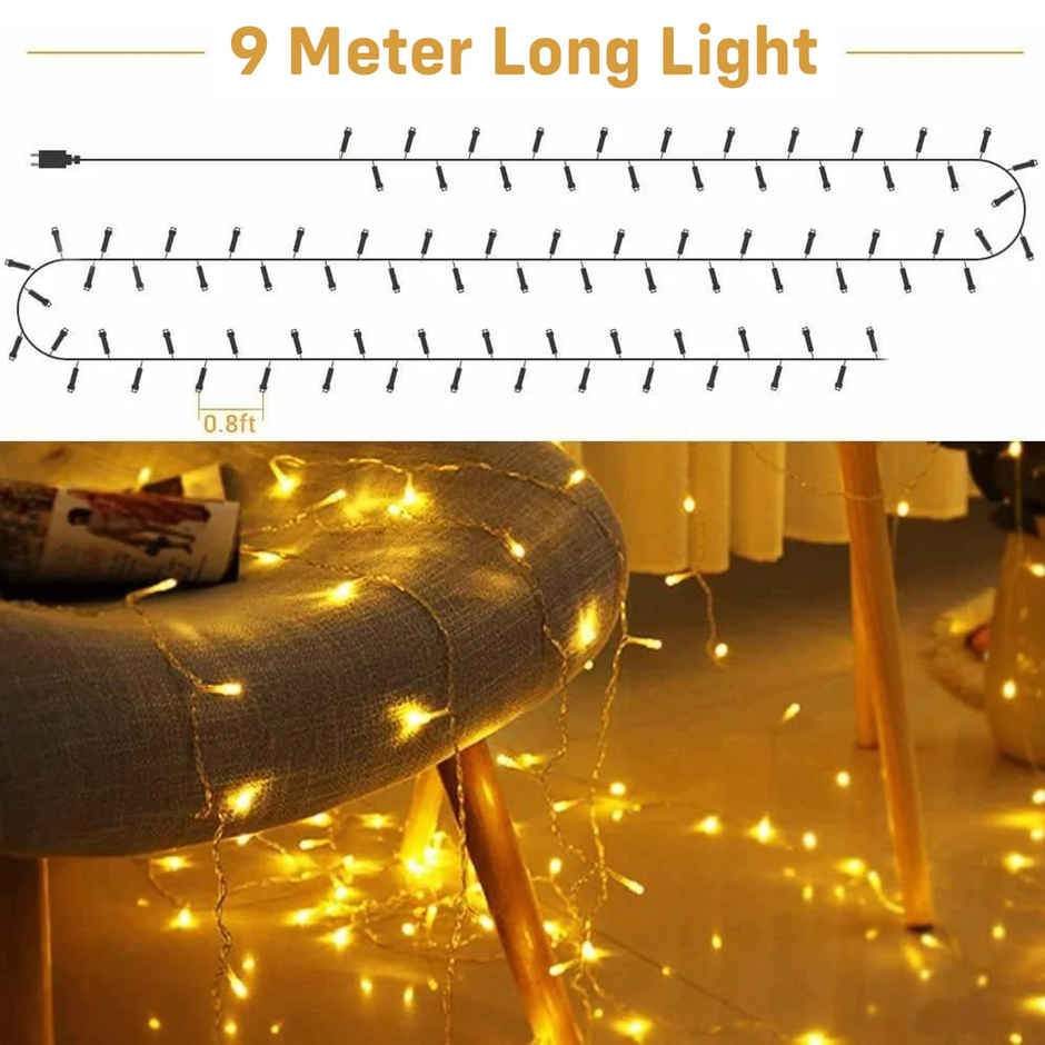 White Net Backdrop Curtain with Wisteria Decoration for Wedding Festival | Party Propz